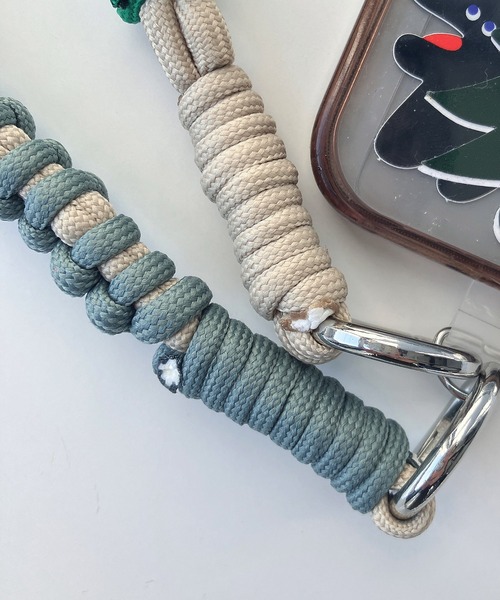 AS KNOW AS plus（アズノゥアズプラス）の「●配色コードストラップ（スマホグッズ・レディース・ブラック/ピンク/グリーン・FREE）」の16枚目の写真