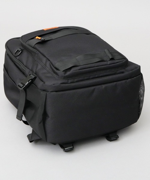 撥水ポリエステル ウェビングテープ 大容量 バックパック PC・A4収納