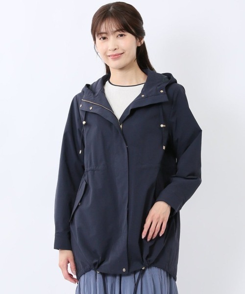 ☆m.f.editorial エムエフエディトリアルダウンコート.A-010黒 エムエフエディトリアルレディース&frasl;:Women スタンド