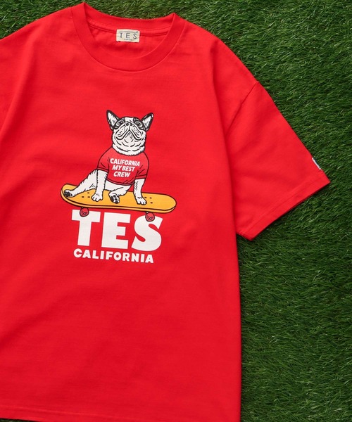 The Endless Summer(エンドレスサマー)の「TES SKATE BUHI T-SHIRT / Tシャツ(Tシャツ/カットソー・メンズ・ホワイト/ブラック/グレー/レッド/アイボリー・SMALL/MEDIUM/LARGE/X-LARGE/XX-LARGE)」の5枚目の写真