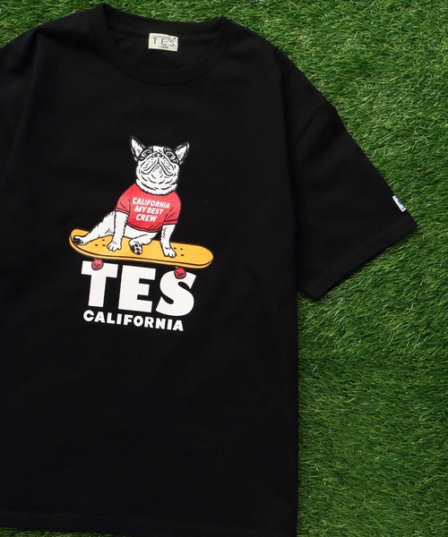 The Endless Summer(エンドレスサマー)の「TES SKATE BUHI T-SHIRT / Tシャツ(Tシャツ/カットソー・メンズ・ホワイト/ブラック/グレー/レッド/アイボリー・SMALL/MEDIUM/LARGE/X-LARGE/XX-LARGE)」の4枚目の写真