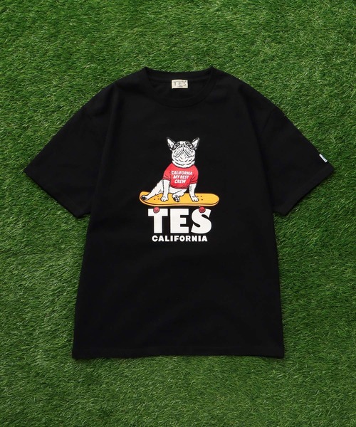The Endless Summer(エンドレスサマー)の「TES SKATE BUHI T-SHIRT / Tシャツ(Tシャツ/カットソー・メンズ・ホワイト/ブラック/グレー/レッド/アイボリー・SMALL/MEDIUM/LARGE/X-LARGE/XX-LARGE)」の8枚目の写真