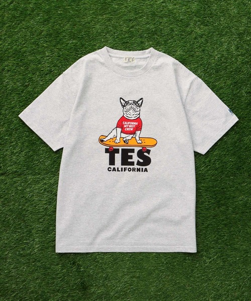 The Endless Summer(エンドレスサマー)の「TES SKATE BUHI T-SHIRT / Tシャツ(Tシャツ/カットソー・メンズ・ホワイト/ブラック/グレー/レッド/アイボリー・SMALL/MEDIUM/LARGE/X-LARGE/XX-LARGE)」の9枚目の写真