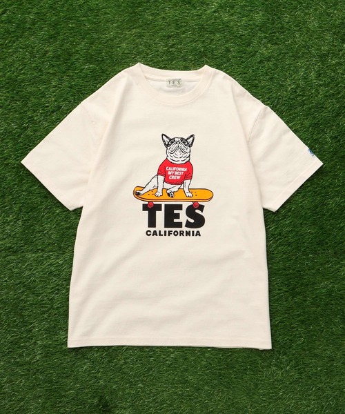 The Endless Summer(エンドレスサマー)の「TES SKATE BUHI T-SHIRT / Tシャツ(Tシャツ/カットソー・メンズ・ホワイト/ブラック/グレー/レッド/アイボリー・SMALL/MEDIUM/LARGE/X-LARGE/XX-LARGE)」の7枚目の写真