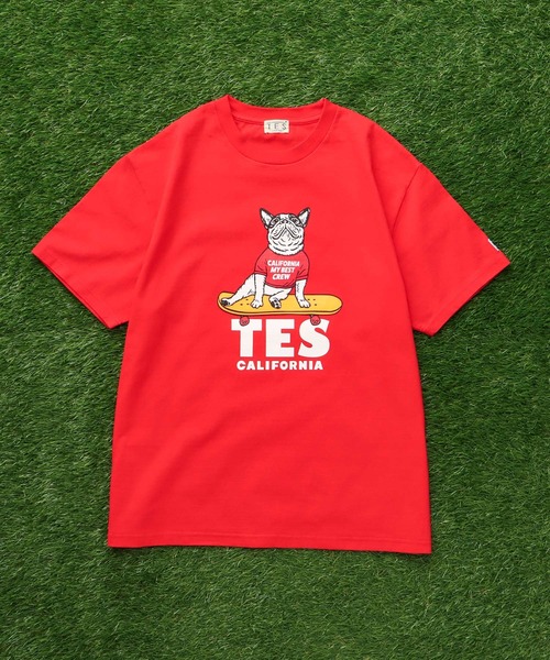 The Endless Summer(エンドレスサマー)の「TES SKATE BUHI T-SHIRT / Tシャツ(Tシャツ/カットソー・メンズ・ホワイト/ブラック/グレー/レッド/アイボリー・SMALL/MEDIUM/LARGE/X-LARGE/XX-LARGE)」の10枚目の写真