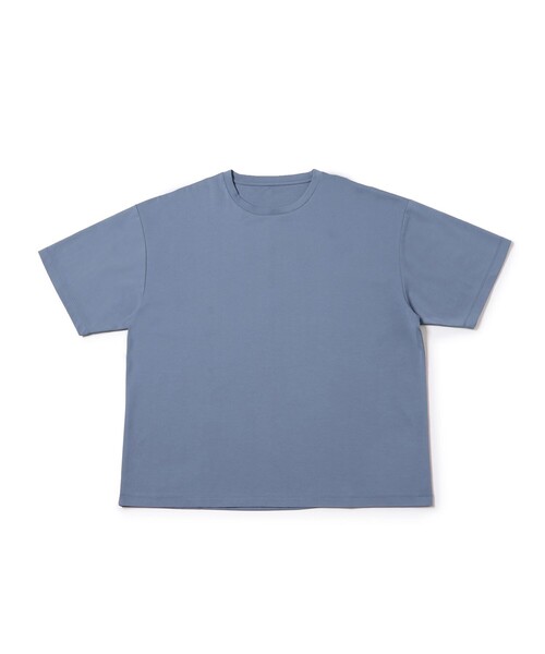 JUNRED（ジュンレッド）の「フェードコットンTシャツ（Tシャツ/カットソー・メンズ・ブルー/ブラック/ホワイト/ライトグリーン・L/M/S）」の4枚目の写真