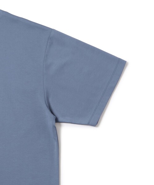 JUNRED（ジュンレッド）の「フェードコットンTシャツ（Tシャツ/カットソー・メンズ・ブルー/ブラック/ホワイト/ライトグリーン・L/M/S）」の6枚目の写真