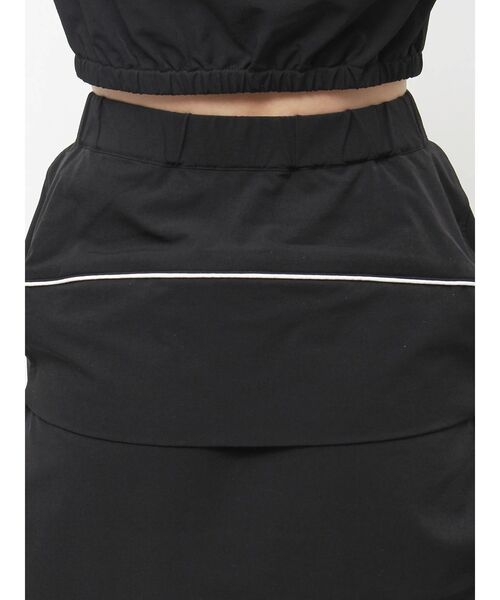 EMODA(エモダ)の「ラップレイヤードスカート(スカート・レディース・ブラック/ホワイト/ブルー・SMALL/MEDIUM)」の8枚目の写真