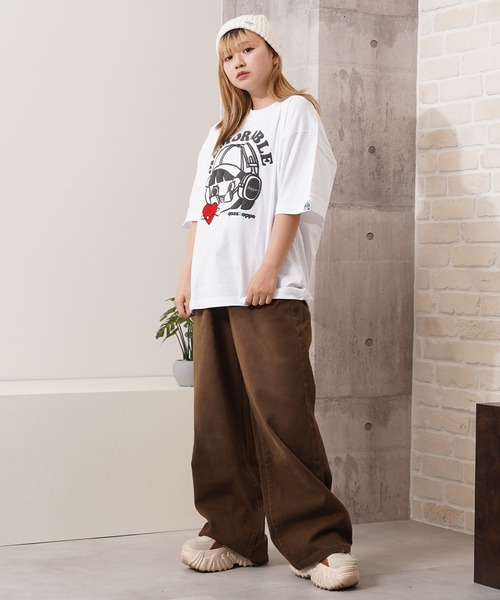 1111clothing(ワンフォークロージング)の「【ZOZOTOWN限定】マイラードブラウン ワイドストレートパンツ / Myra Brown Wide Straight Pants(その他パンツ・メンズ・ブラウン・M/L/XL)」の4枚目の写真