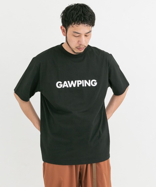 EKAL（エカル）の「『UR TECH ひやサラクール』 GAWPING T-SHIRTS（Tシャツ/カットソー・メンズ・ブラック/オフホワイト・MEDIUM/LARGE）」の3枚目の写真