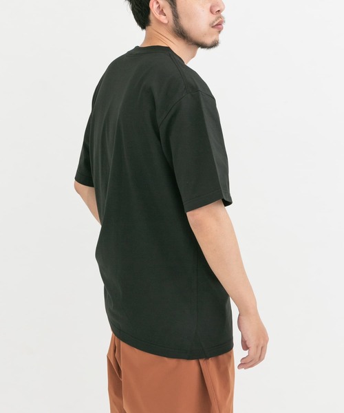 EKAL（エカル）の「『UR TECH ひやサラクール』 GAWPING T-SHIRTS（Tシャツ/カットソー・メンズ・ブラック/オフホワイト・MEDIUM/LARGE）」の5枚目の写真