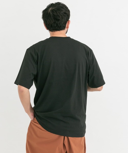 EKAL（エカル）の「『UR TECH ひやサラクール』 GAWPING T-SHIRTS（Tシャツ/カットソー・メンズ・ブラック/オフホワイト・MEDIUM/LARGE）」の6枚目の写真