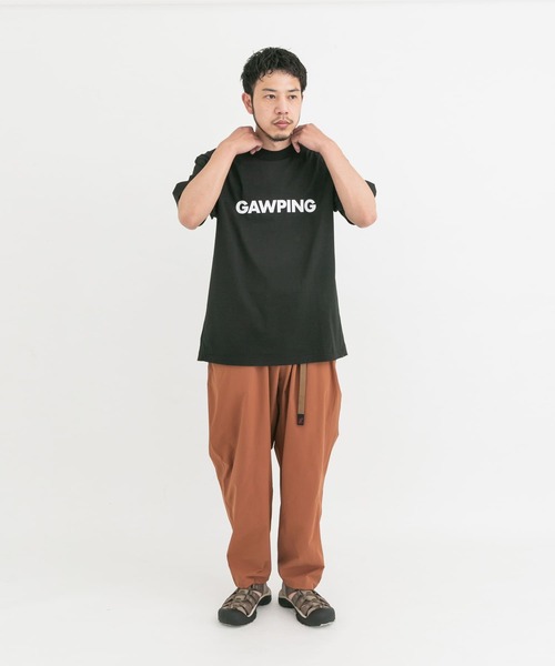 EKAL（エカル）の「『UR TECH ひやサラクール』 GAWPING T-SHIRTS（Tシャツ/カットソー・メンズ・ブラック/オフホワイト・MEDIUM/LARGE）」の7枚目の写真