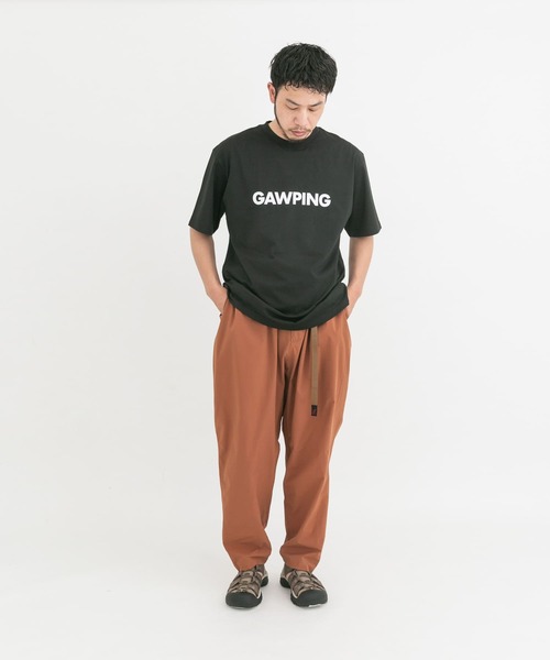 EKAL（エカル）の「『UR TECH ひやサラクール』 GAWPING T-SHIRTS（Tシャツ/カットソー・メンズ・ブラック/オフホワイト・MEDIUM/LARGE）」の8枚目の写真