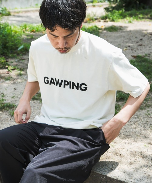 EKAL（エカル）の「『UR TECH ひやサラクール』 GAWPING T-SHIRTS（Tシャツ/カットソー・メンズ・ブラック/オフホワイト・MEDIUM/LARGE）」の11枚目の写真