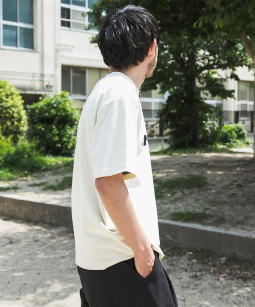EKAL（エカル）の「『UR TECH ひやサラクール』 GAWPING T-SHIRTS（Tシャツ/カットソー・メンズ・ブラック/オフホワイト・MEDIUM/LARGE）」の12枚目の写真