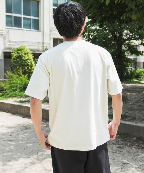 EKAL（エカル）の「『UR TECH ひやサラクール』 GAWPING T-SHIRTS（Tシャツ/カットソー・メンズ・ブラック/オフホワイト・MEDIUM/LARGE）」の13枚目の写真