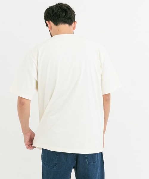 EKAL（エカル）の「『UR TECH ひやサラクール』 GAWPING T-SHIRTS（Tシャツ/カットソー・メンズ・ブラック/オフホワイト・MEDIUM/LARGE）」の20枚目の写真