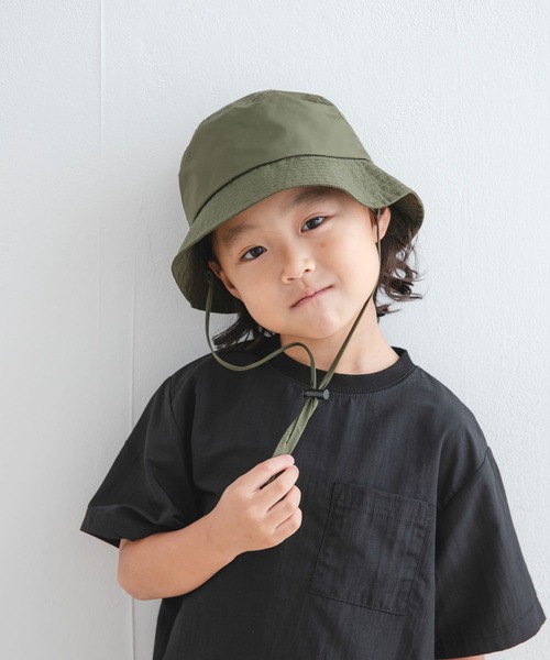 セール】『親子リンク』撥水タフタバケットハット(KIDS)（ハット
