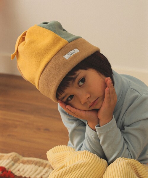 こども ビームス（コドモビームス）の「【別注】INFIELDER DESIGN / フリース ニット キャップ 2025FW（53～56cm）（ニットキャップ/ビーニー・キッズ・その他2/その他1/その他・ONE SIZE）」の2枚目の写真