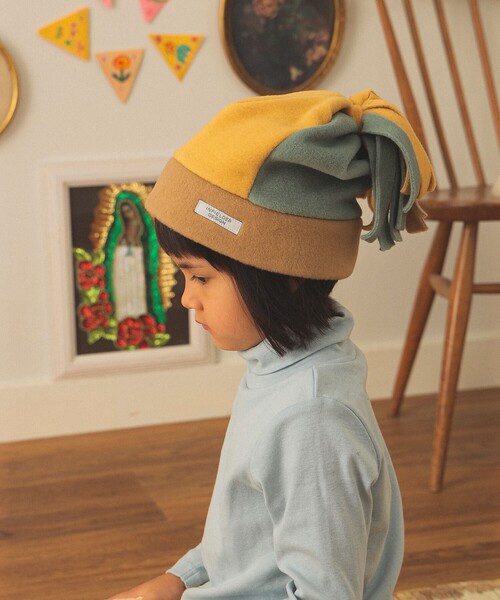 こども ビームス（コドモビームス）の「【別注】INFIELDER DESIGN / フリース ニット キャップ 2025FW（53～56cm）（ニットキャップ/ビーニー・キッズ・その他2/その他1/その他・ONE SIZE）」の6枚目の写真