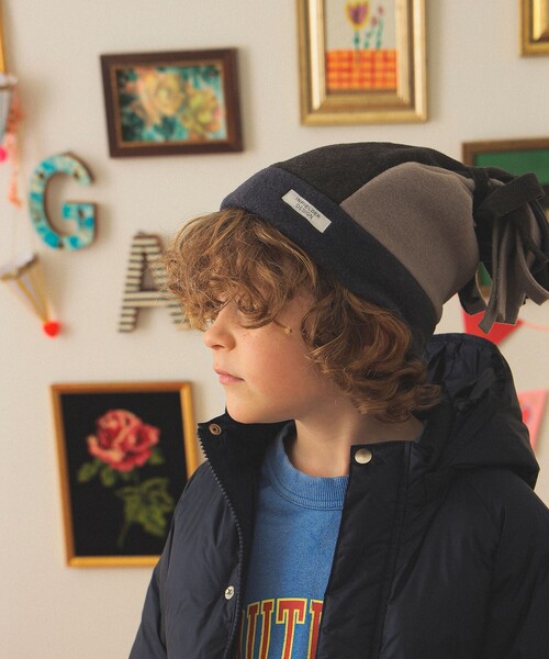 こども ビームス（コドモビームス）の「【別注】INFIELDER DESIGN / フリース ニット キャップ 2025FW（53～56cm）（ニットキャップ/ビーニー・キッズ・その他2/その他1/その他・ONE SIZE）」の9枚目の写真