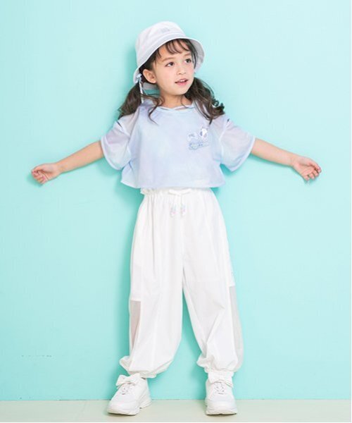 セール】サイドメッシュ切替 パラシュートパンツ（その他パンツ