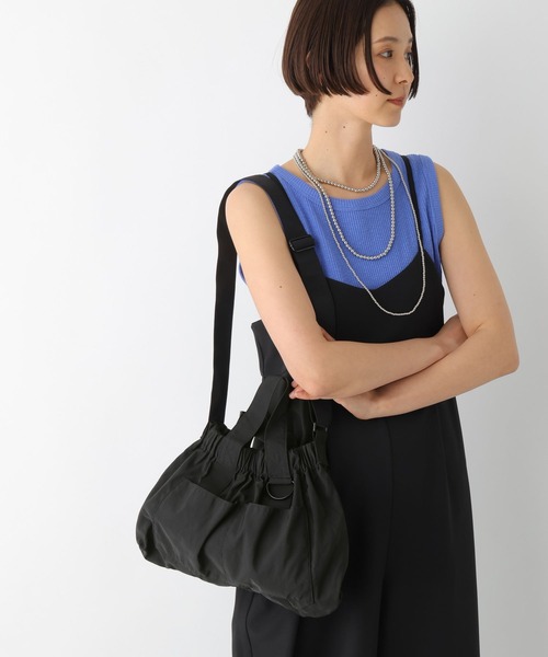 LEPSIM(レプシィム)の「2ポケショルダーバッグ 328004(ショルダーバッグ・レディース・グリーン/ブラック/グレー・ONE SIZE)」の5枚目の写真