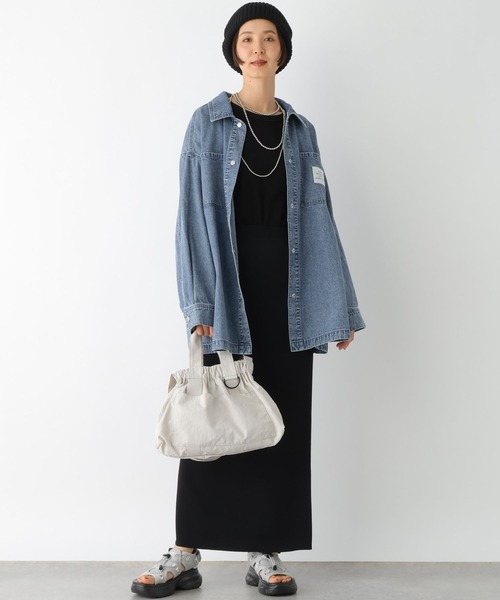 LEPSIM(レプシィム)の「2ポケショルダーバッグ 328004(ショルダーバッグ・レディース・グリーン/ブラック/グレー・ONE SIZE)」の13枚目の写真