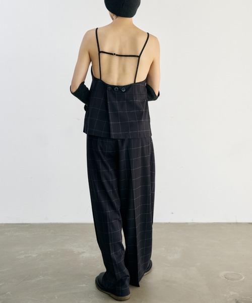 lit（リット）の「Check Apron Camisole（キャミソール・レディース・ブラック/マスタード・FREE）」の12枚目の写真