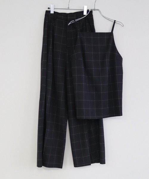 lit（リット）の「Check Apron Camisole（キャミソール・レディース・ブラック/マスタード・FREE）」の19枚目の写真