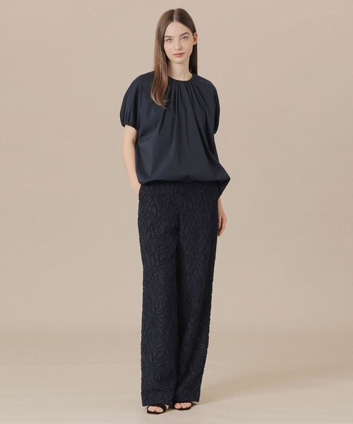 MACKINTOSH LONDON（マッキントッシュ ロンドン）の「コットンナイロンストレッチプルオーバー（シャツ/ブラウス・レディース・ライトブルー/ブラウン系その他5/ネイビー・38）」の8枚目の写真