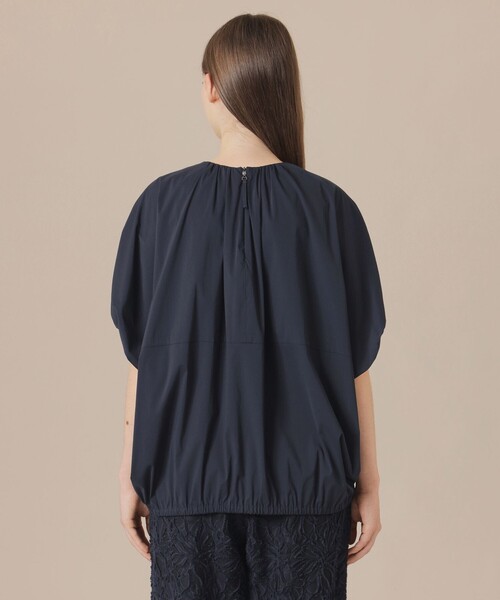 MACKINTOSH LONDON（マッキントッシュ ロンドン）の「コットンナイロンストレッチプルオーバー（シャツ/ブラウス・レディース・ライトブルー/ブラウン系その他5/ネイビー・38）」の4枚目の写真