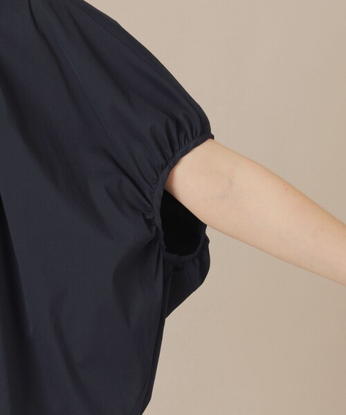 MACKINTOSH LONDON（マッキントッシュ ロンドン）の「コットンナイロンストレッチプルオーバー（シャツ/ブラウス・レディース・ライトブルー/ブラウン系その他5/ネイビー・38）」の14枚目の写真