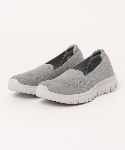 SKECHERS(スケッチャーズ)の「【SKECHERS】GRACEFUL-VIEW FINDER(スリッポン・レディース・ブラック/グレー・23.0cm/23.5cm/24.0cm/24.5cm/25.0cm)」の2枚目の写真