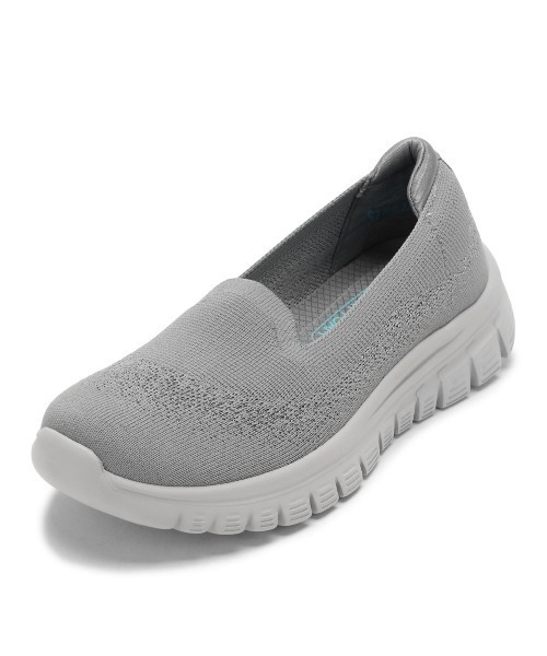 SKECHERS(スケッチャーズ)の「【SKECHERS】GRACEFUL-VIEW FINDER(スリッポン・レディース・ブラック/グレー・23.0cm/23.5cm/24.0cm/24.5cm/25.0cm)」の11枚目の写真