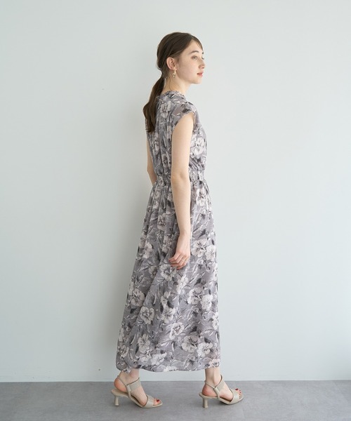 Yukka　　 フラワー　ジャガード　ワンピース フラワージャガード ワンピース