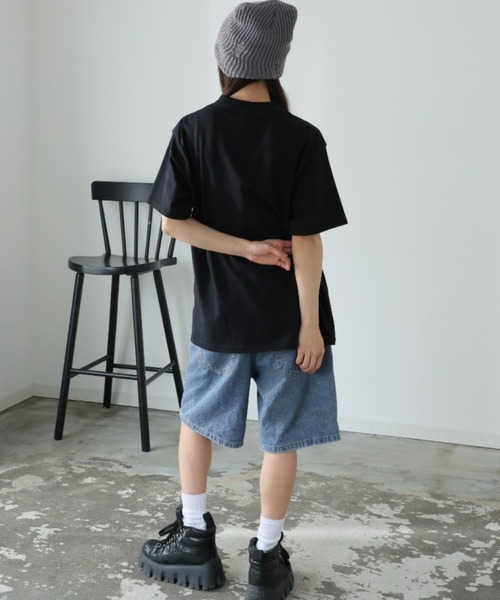 STARTER BLACK LABEL（スターターブラックレーベル）の「☆日本製★ STARTER BLACK LABEL Ｔシャツ（Tシャツ/カットソー・レディース・ブラック/ホワイト・M/L/XL）」の6枚目の写真