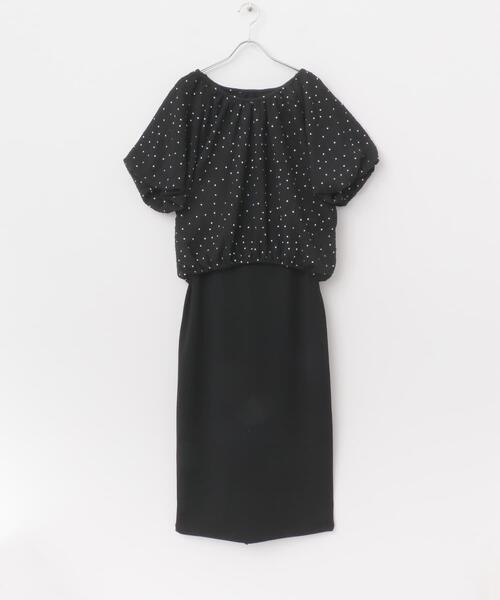 ITEMS URBANRESEARCH(アイテムズ アーバンリサーチ)の「バルーントップス×スカートセット(セットアップ・レディース・ブラック/オフホワイト・FREE)」の16枚目の写真