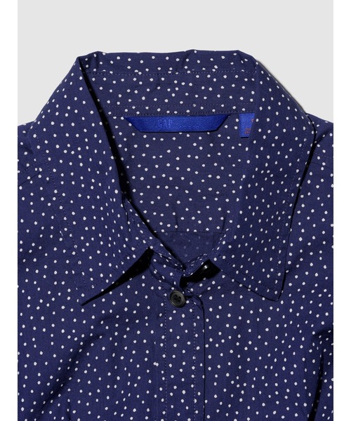 GapStudio(ギャップスタジオ)の「GapStudio ポプリン ビッグシャツ(シャツワンピース・レディース・ホワイト/ネイビー・XS/M/S/L/XXS)」の6枚目の写真