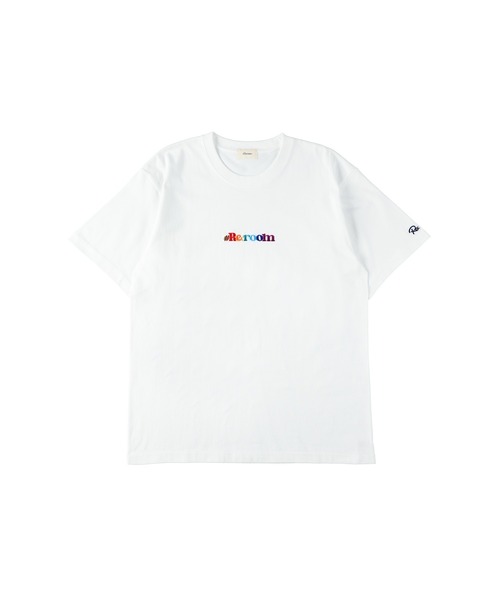 #Re:room（リルーム）の「カラーロゴエンブロイダリーTシャツ（Tシャツ/カットソー・メンズ・ブラック/ホワイト・L-XL/S-M/M-L）」の14枚目の写真