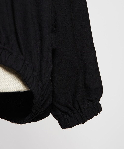 gomme（ゴム）の「30/-天竺　ドルマンＴ（Tシャツ/カットソー・レディース・チャコールグレー/ブラック・MEDIUM）」の22枚目の写真