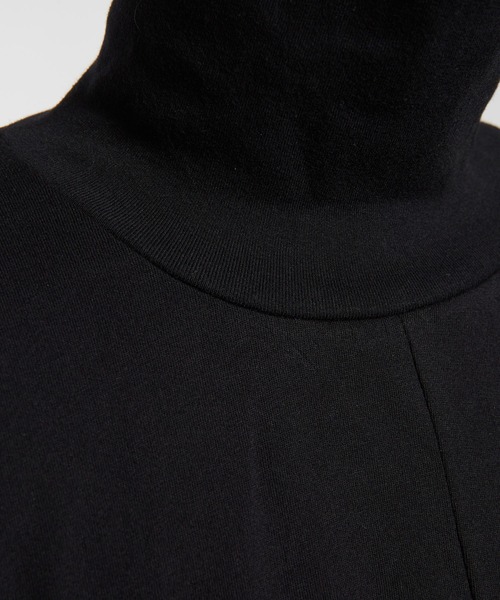 gomme（ゴム）の「30/-天竺　ドルマンＴ（Tシャツ/カットソー・レディース・チャコールグレー/ブラック・MEDIUM）」の21枚目の写真