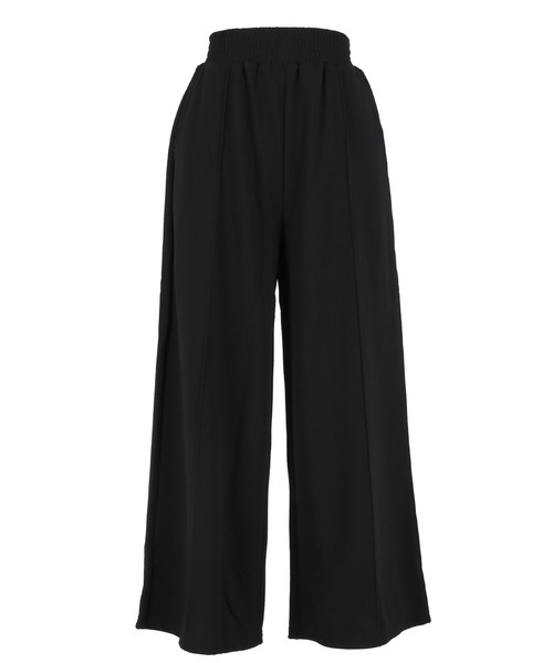 coca（coca）（コカ）の「エンボスセンターシームワイドパンツ（その他パンツ・レディース・アイボリー/ブラック・S/M/L）」の8枚目の写真