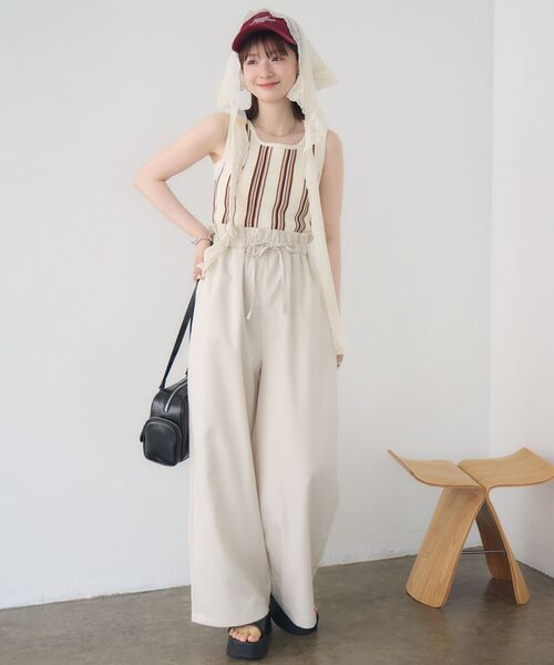 RETRO GIRL(レトロガール)の「マルチストライプNTタンク(タンクトップ・レディース・ブルー系その他/ホワイト系その他/ブラック系その他・FREE)」の22枚目の写真