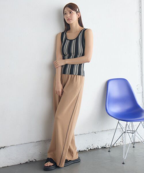 RETRO GIRL(レトロガール)の「マルチストライプNTタンク(タンクトップ・レディース・ブルー系その他/ホワイト系その他/ブラック系その他・FREE)」の15枚目の写真