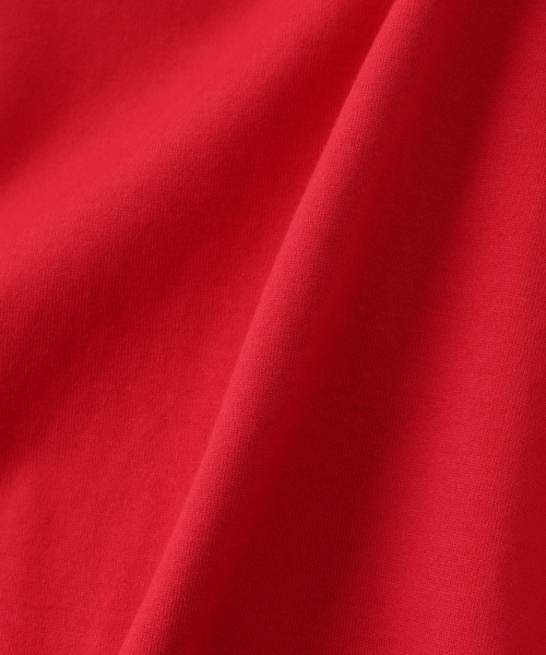 Name.（ネーム）の「Name./ネームSILKETE COTTON BIG TEE POLLY/Tシャツ（Tシャツ/カットソー・メンズ・ホワイト/レッド・1）」の13枚目の写真
