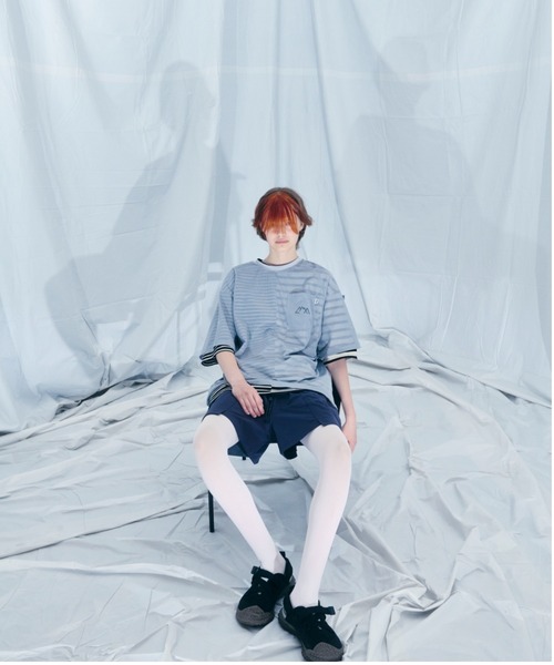 CMF OUTDOOR GARMENT（シーエムエフアウトドアガーメント）の「CMF OUTDOOR GARMENT/シーエムエフ アウトドアガーメント  別注QUICK DRY MESH TEE S/S（Tシャツ/カットソー・メンズ・グレー/ブラック・L/XL/M）」の3枚目の写真