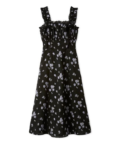 。 snidel ブレードリボンジャガードワンピース SNIDEL｜ブレードリボンジャガードワンピース | Rakuten Fashion