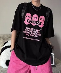 フロントプリントルーズTシャツ